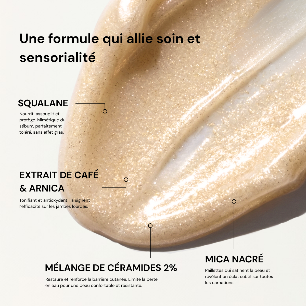 Crème Corps Pailletée - Édition limitée de l'été