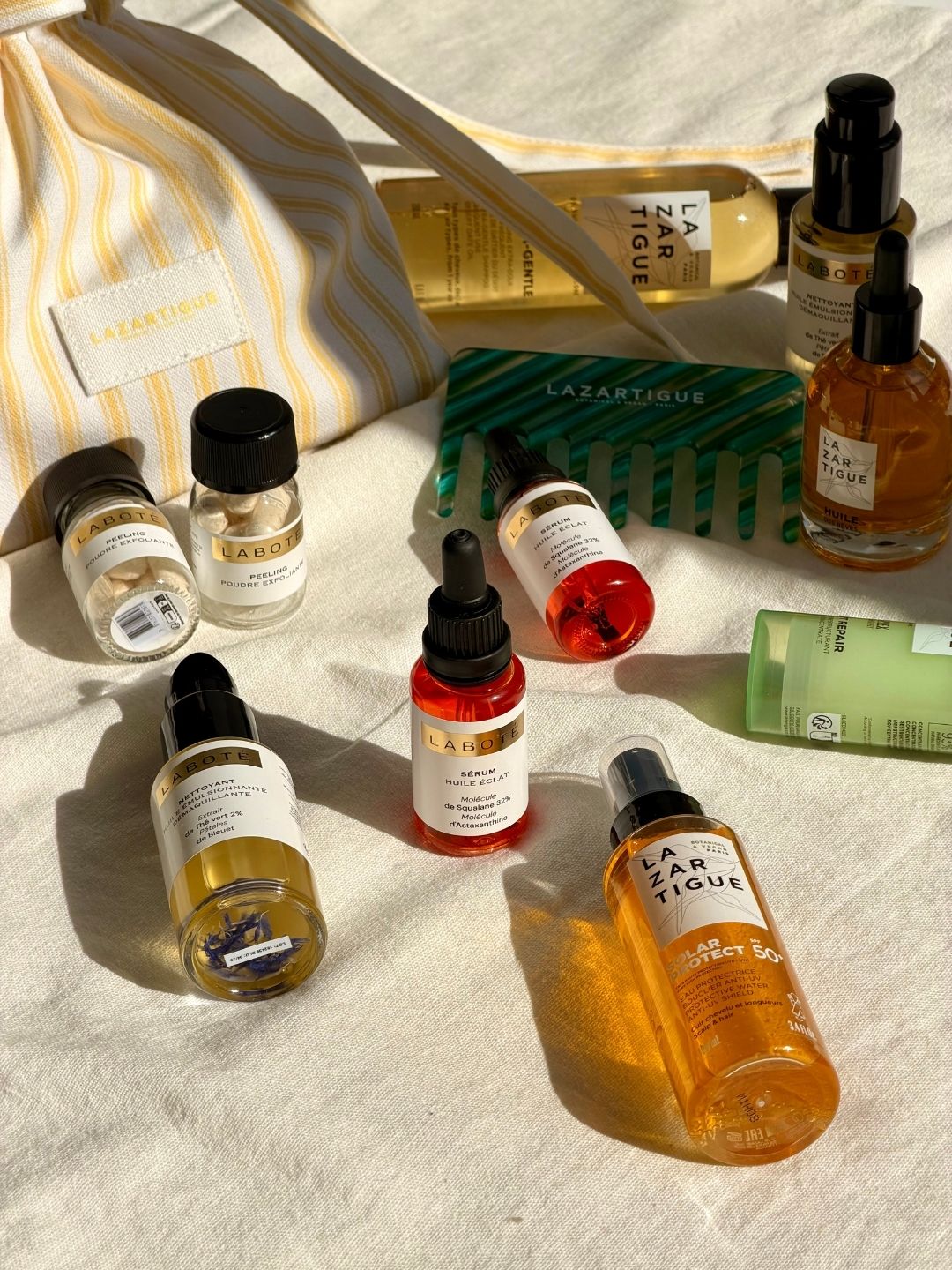 Les soins Laboté et Lazartigue à gagner